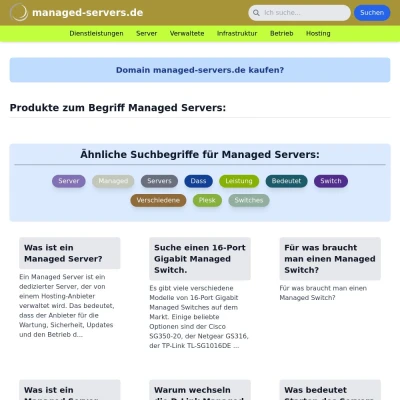 Screenshot managed-servers.de