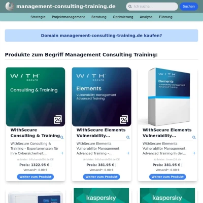 Screenshot management-consulting-training.de