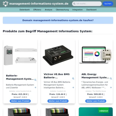 Screenshot management-informations-system.de
