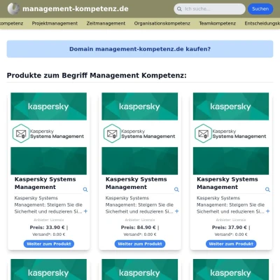 Screenshot management-kompetenz.de