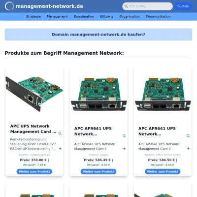 Screenshot management-network.de