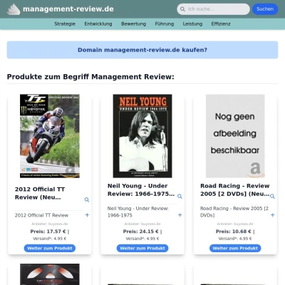Screenshot management-review.de