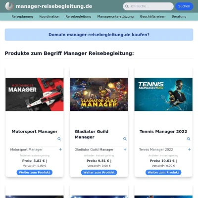 Screenshot manager-reisebegleitung.de