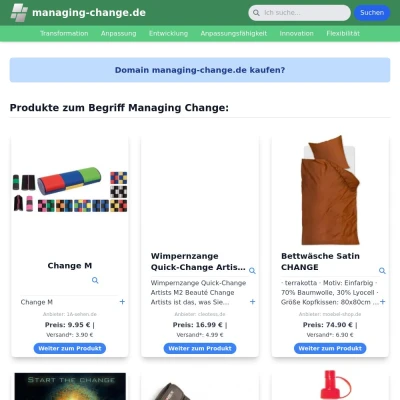 Screenshot managing-change.de
