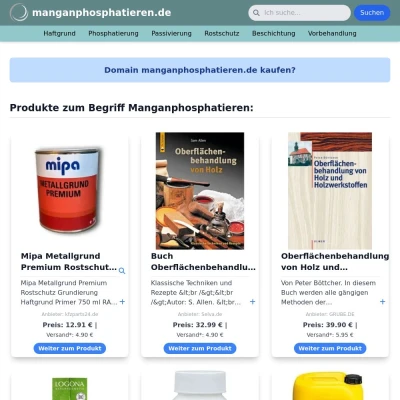 Screenshot manganphosphatieren.de