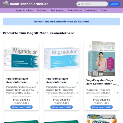 Screenshot mann-kennenlernen.de