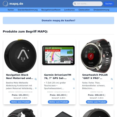 Screenshot mapq.de