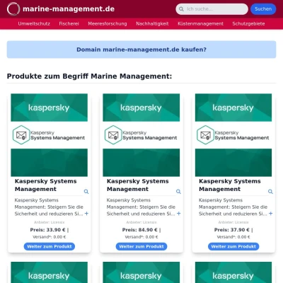 Screenshot marine-management.de