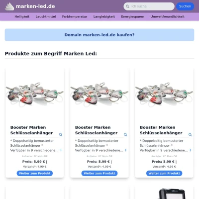 Screenshot marken-led.de