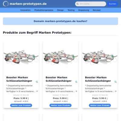 Screenshot marken-prototypen.de