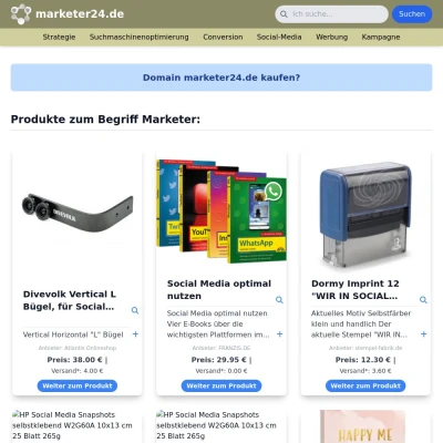 Screenshot marketer24.de