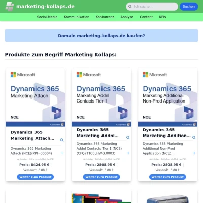 Screenshot marketing-kollaps.de