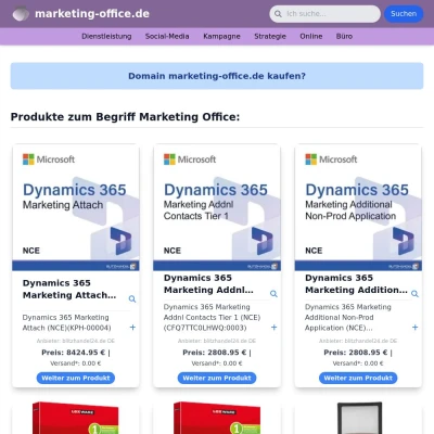 Screenshot marketing-office.de