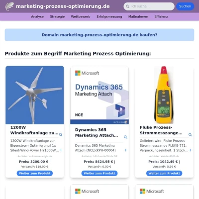 Screenshot marketing-prozess-optimierung.de