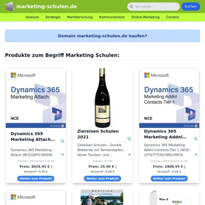 Screenshot marketing-schulen.de