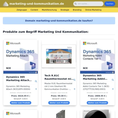 Screenshot marketing-und-kommunikation.de