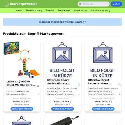 Screenshot marketpower.de