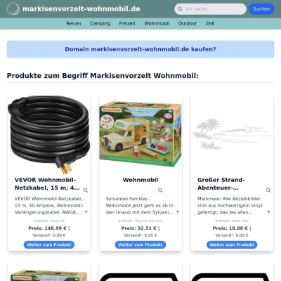 Screenshot markisenvorzelt-wohnmobil.de