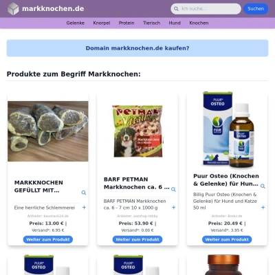 Screenshot markknochen.de