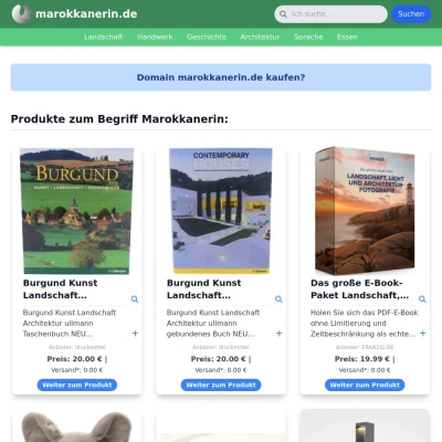 Screenshot marokkanerin.de