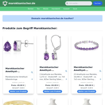 Screenshot marokkanischer.de