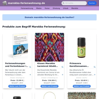 Screenshot marokko-ferienwohnung.de