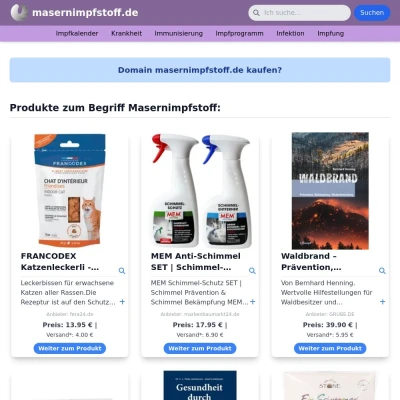 Screenshot masernimpfstoff.de