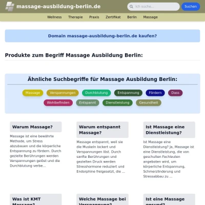 Screenshot massage-ausbildung-berlin.de