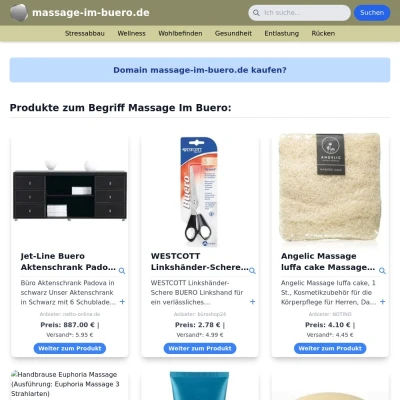 Screenshot massage-im-buero.de