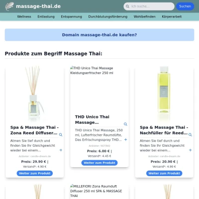 Screenshot massage-thai.de