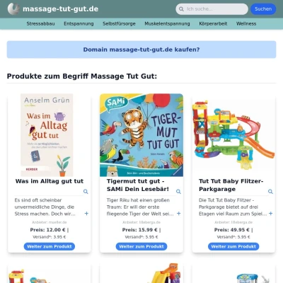 Screenshot massage-tut-gut.de
