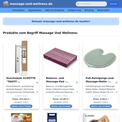 Screenshot massage-und-wellness.de