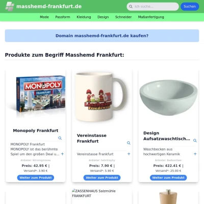 Screenshot masshemd-frankfurt.de