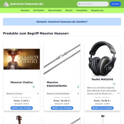 Screenshot massive-haeuser.de