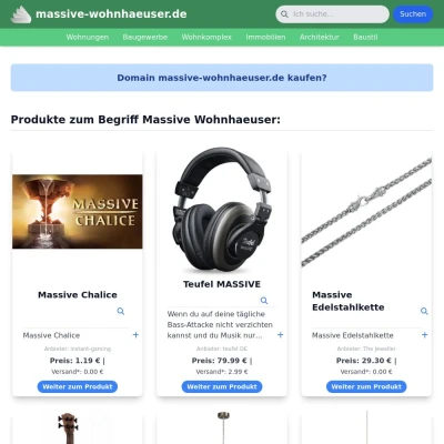 Screenshot massive-wohnhaeuser.de
