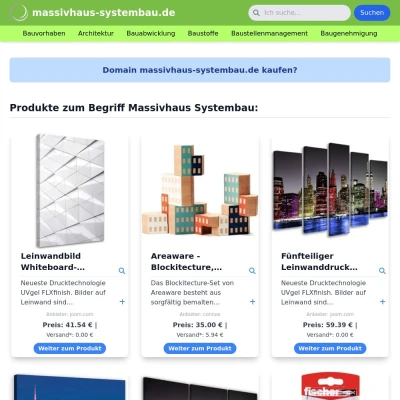 Screenshot massivhaus-systembau.de