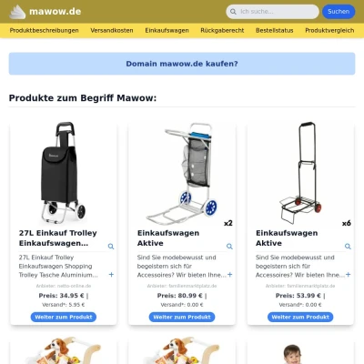 Screenshot mawow.de