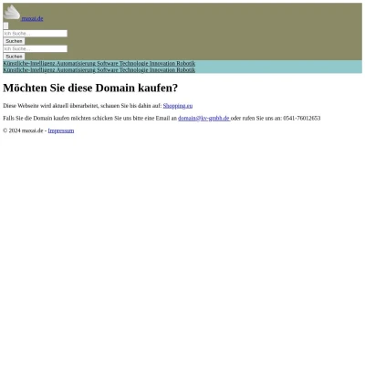 Screenshot maxai.de