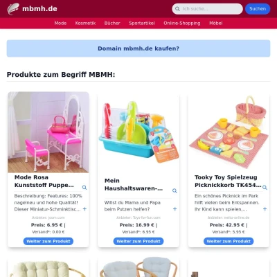 Screenshot mbmh.de