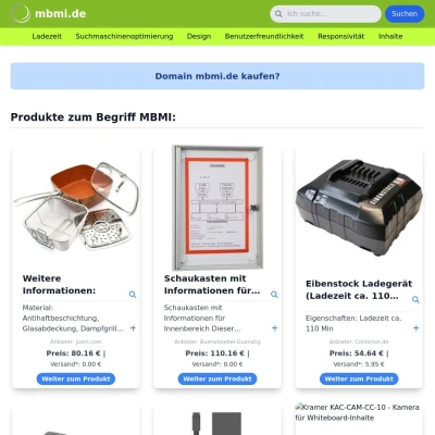 Screenshot mbmi.de