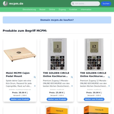 Screenshot mcpm.de