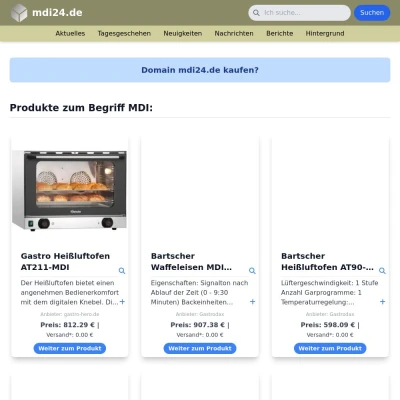 Screenshot mdi24.de