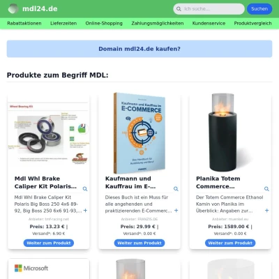 Screenshot mdl24.de