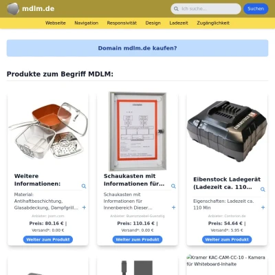 Screenshot mdlm.de