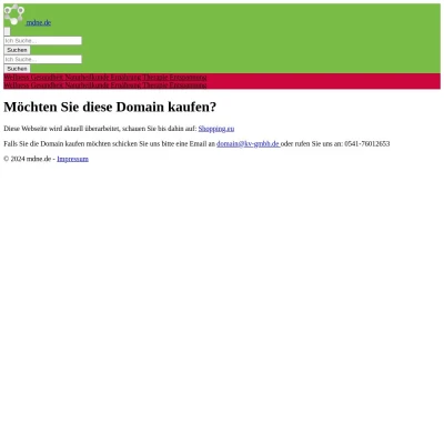 Screenshot mdne.de