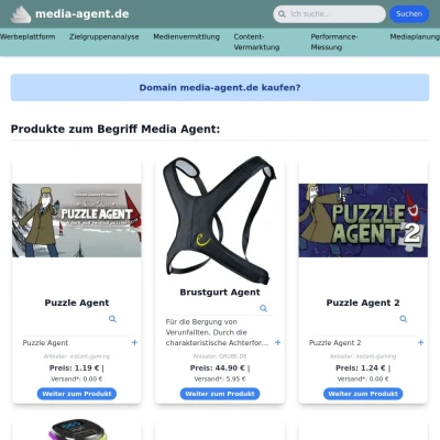 Screenshot media-agent.de