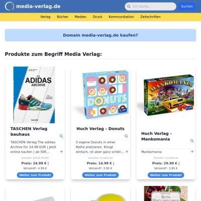 Screenshot media-verlag.de