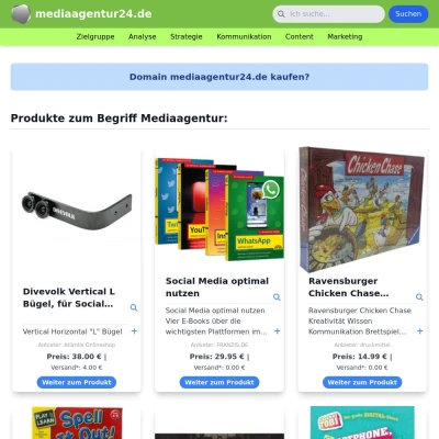 Screenshot mediaagentur24.de