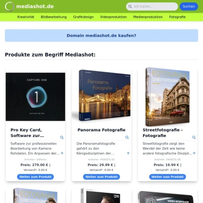 Screenshot mediashot.de