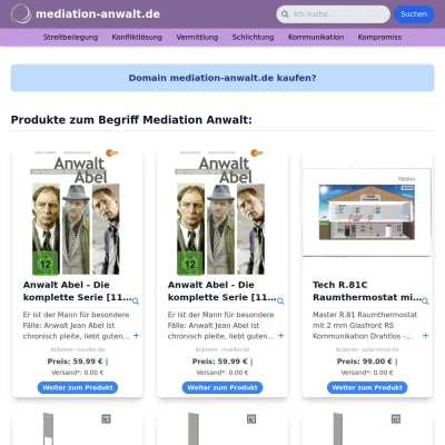 Screenshot mediation-anwalt.de